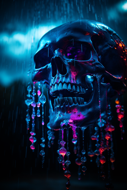 Vibrant Skulls